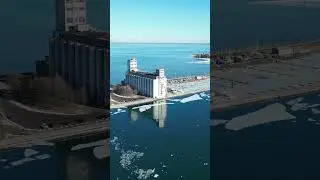 Winter at Collingwood Harbour2 #djidrone #dji #drone