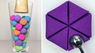 Most Satisfying Kinetic Sand Cutting & Pressing | Oddly Satisfying ASMR&rdquo;