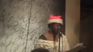 Redefining freedom at Urban Juke Joint performing her piece 