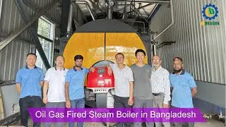 Oil Gas Fired Steam Boiler for Food Industry #boiler #Steamboiler #gassteamboiler