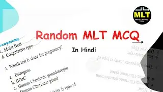 Random mlt Mcq || MLT mcq question answer