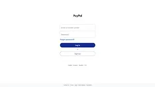 New ScamPage PayPal 2025/2026 With Captcha BY Mr900