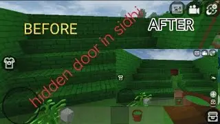 mini block craft secret base,hidden door in room@Totalgameplay YT #minecraft #gaming #new