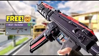 Red Action AK117! Epic Skin + Gameplay in COD Mobile 🔥