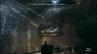 Batman Arkham Knight: Batmobile Manual Self Defense Easter Egg.