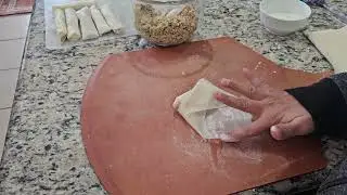 How to fill and Fold Spring Roll /Qeema roll Ramadan special 