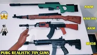 PUBG REALISTIC TOYS GUNS | PUBG TOYS