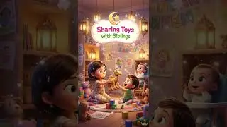 Sharing Toys with Siblings For Toddlers and Kids | Be a Good Person | Life Lesson for Kids