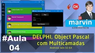 #Aula04 - Delphi - Object Pascal com Multicamadas