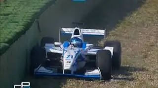 MT89 GP2Series 2006 Hockenheim Race2 Piccione crashes