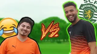 JOGUEI contra um JOGADOR DO SPORTING!!
