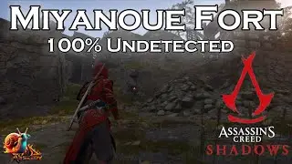Miyanoue Fort Undetected - Assassins Creed: Shadows