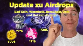 Doki, Unicorn, Wormhole, BeraChain und BAD Coin Airdrop! Das ist diese Woche passiert in Cosmos 😱👀