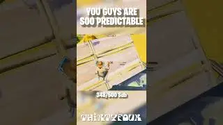 YOU GUYS ARE SOO PREDICTABLE  #fortnite #duoscup #gaming #fortniteclips #chapter4