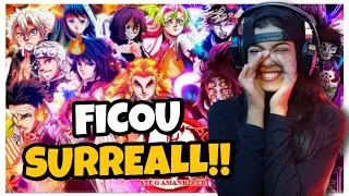 REACT Hashiras x Luas Superiores / At&eacute; o Amanhecer / Especial 300K {LexClash} 🔥