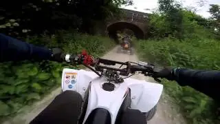 122 - Dusty Dirt Trails Yamaha Yfz450R Road Legal Quad Bike Atv England