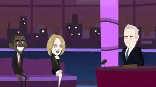 бесплатные мультфильмы русские политические Меркель и Обама   mulnimaniaTV1