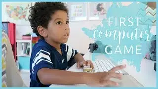 4-Year-Old's First Time Using a Computer! | LeapFrog Academy
