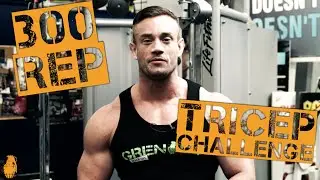 300 Rep Tricep Workout Challenge with Adam Parr