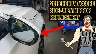 Замена бокового зеркала заднего вида Honda Accord 2018–2022 | 2018 2019 2020 2021 2022