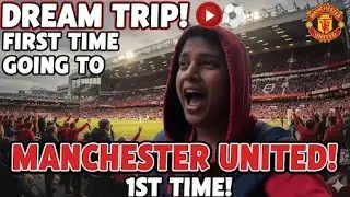 Way to Manchester: Manchester United Club, Old Trafford Stadium Tour &mdash; Journey Vlog