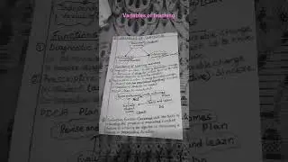 Variables of teaching #functionofteachingvariables#shorts#ytstudio #shortsfeed#bpscteacher