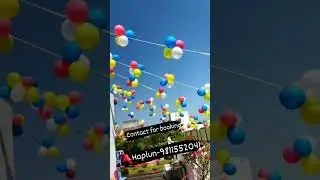 Birthday Balloon Decoration / Rooftop Decoration / Terrace Decoration