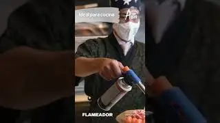 #soplete para #flamear. Uso dom&eacute;stico en cocina o reparaciones. alto poder calor&iacute;fico y f&aacute;cil uso
