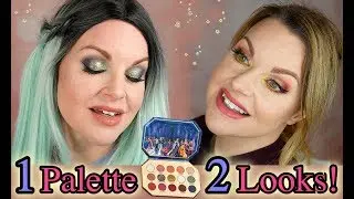 1 Palette 2 Looks Colorpop Disney Midnight Masquerade Palette