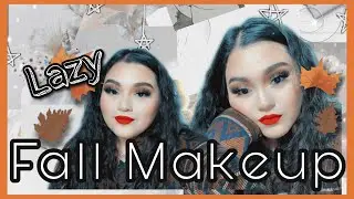Ultimate Lazy Girl's Fall Tutorial | Eyeliner for Hooded Eyes + Nude Nails
