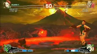 SSF4 Rank Match  NiKe5123 (CA)  vs  vorudo (BO)