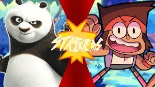 [Kung Fu Knock Out] Po VS K.O. (Strikers Scores)