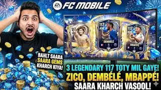 My Biggest Pack Opening! 🔥 50,000 Gems for Zico & Demb&eacute;l&eacute;? #fcmobile 