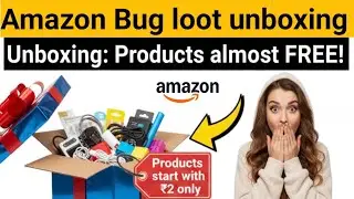 Sugar Pop FREE Products Unboxing 😍 | Amazon Bug Loot Today! Amazon Free Loot Unboxing #yt #youtube 