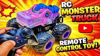 Unboxing RC Monster Shark 🦈 1:20 Scale | Graffiti Truck, Stunt Bike & Hulk