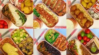 From Monday to Sunday: 7 Bento Recipes for the Perfect Week 🍱 #lunchbox #bento 