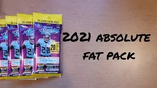 2021 panini absolute football fat pack