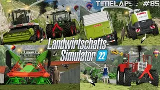 GRASHÄCKSELN im steilen ERLENGRAT mit @AgrarTechnikPaulus! 💪🚜💨 50k Abo Special!🎉|[LS22]-Timelapse#85