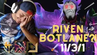 RIVEN BOTLANE!? DUO WITH MORGANA / HOW TO PLAY RIVEN SEASON11/ULTIMATE RIVEN GUIDE/ONE COMBO = KILL!