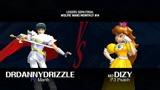 DrDannyDrizzle vs [&mu;2] dizy @ Wolfie Wars Monthly 14 | SBUMelee Off-Stream Highlights