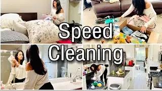 SPEED CLEAN WITH ME  | 25 MIN TIDY UP | BURST CLEANING