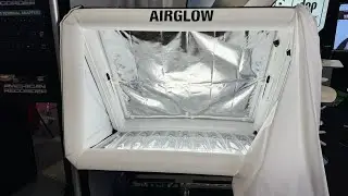 Надувной чехол-мешок DoPchoice AIRGLOW для светодиодных панелей 1x2 и 1x1. Первый взгляд.