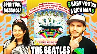 FIRST TIME HEARING THE BEATLES - BABY YOU'RE A RICH MAN | REACTION + LYRIC INTERPRETATION!