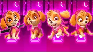 Paw Patrol Team Skye Tiles Hop EDM Rush #pawpatrol #tileshop #tiktok