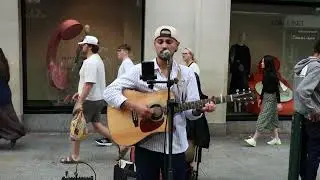 Live Busking Brilliance! Carlos Zaldivar Performs “Black Friday” on Grafton Street