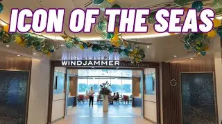 Icon of the Seas | Windjammer Buffet Tour!