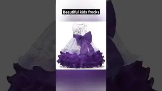 beautiful kids frocks #shorts #youtubeshorts #shortsfeed #fashion #clothing #trending #viral #party