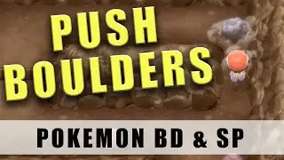 Pok&eacute;mon Brilliant Diamond How to Push Boulders to Move them - Pok&eacute;mon Shining Pearl