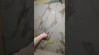 Монтаж идет полным ходом! Заказчик выбрал для проекта керамогранит глянец 1200х600мм Alab Base Индия