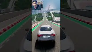 Luxury White Car Game | ITECH Branded Super Car Test | BeamNG.drive Realistic Car Wala Game